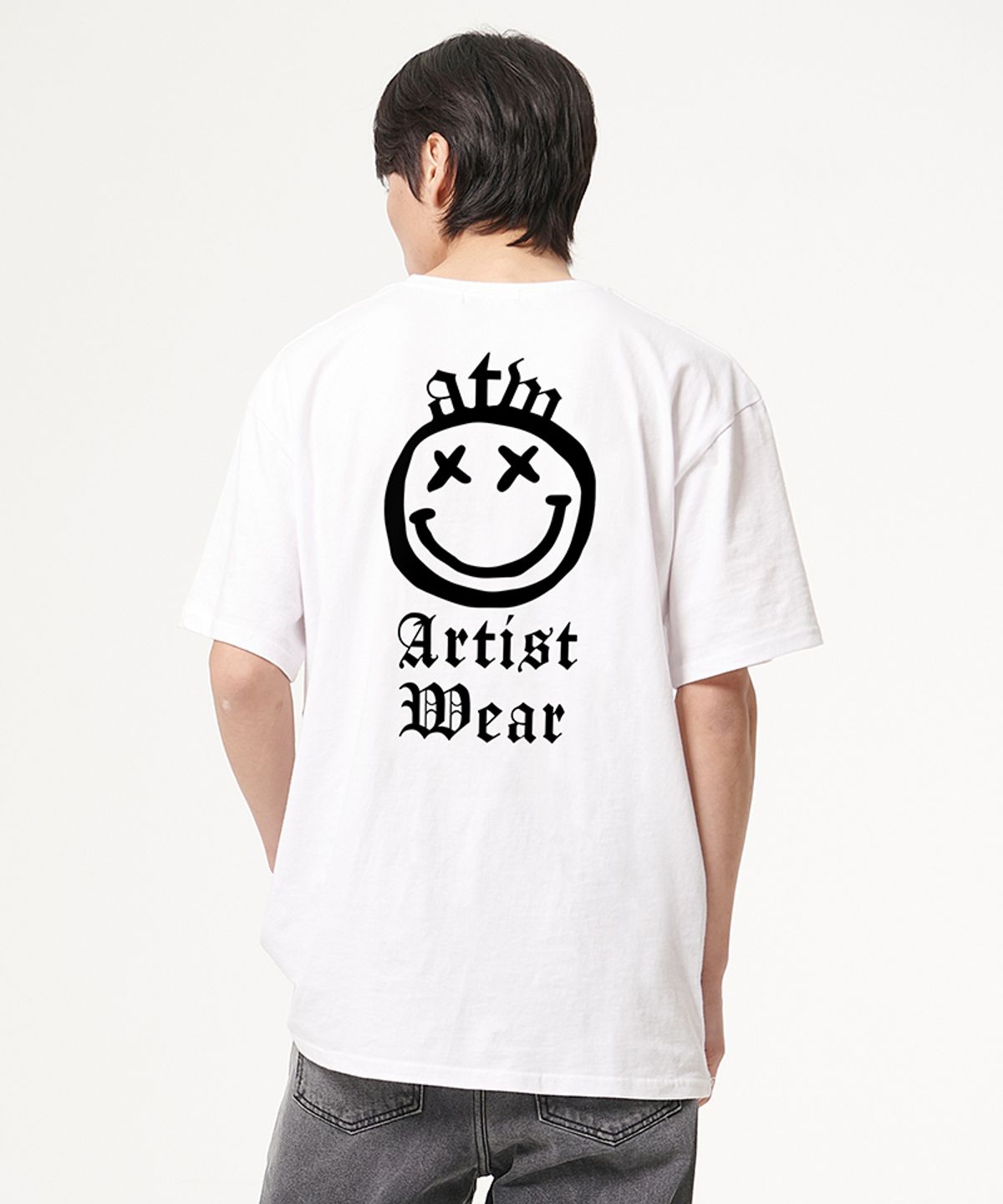 아티스트웨어(ARTISTWEAR) [ATW] 스마일리 반팔티