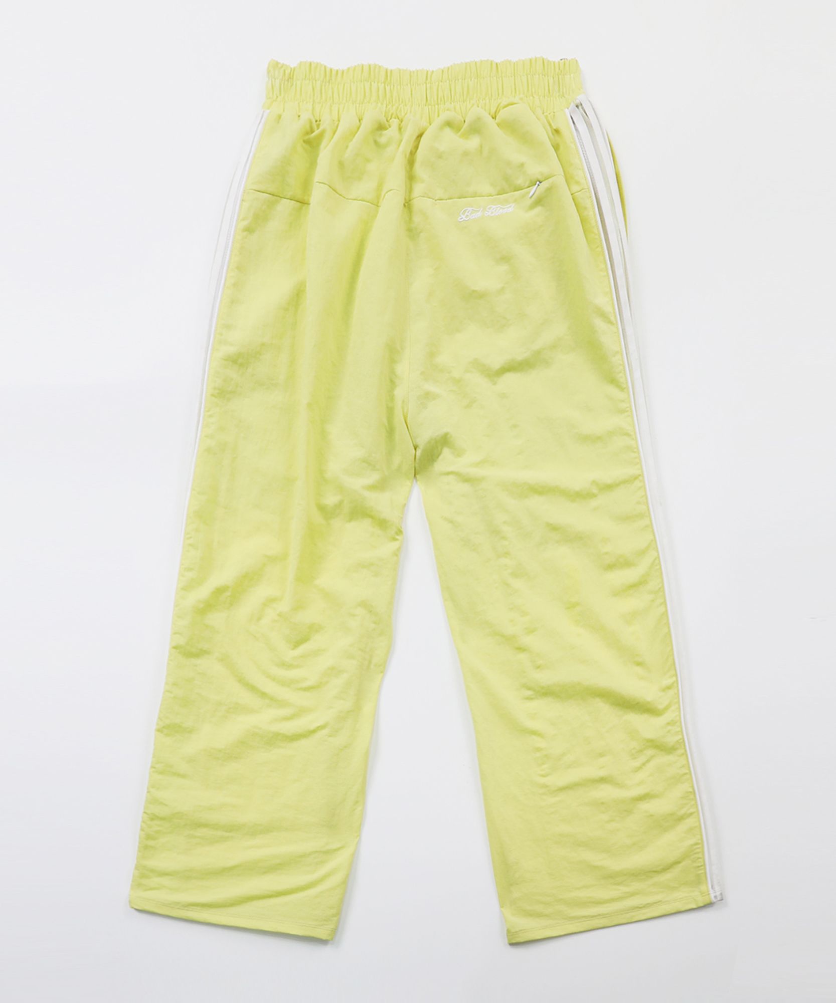☆BADBLOOD☆ Billy SS Track Pants Lemon Yellow Badblood Billy SS Track Pants Lemon Yellow – BBGSHOPHK
