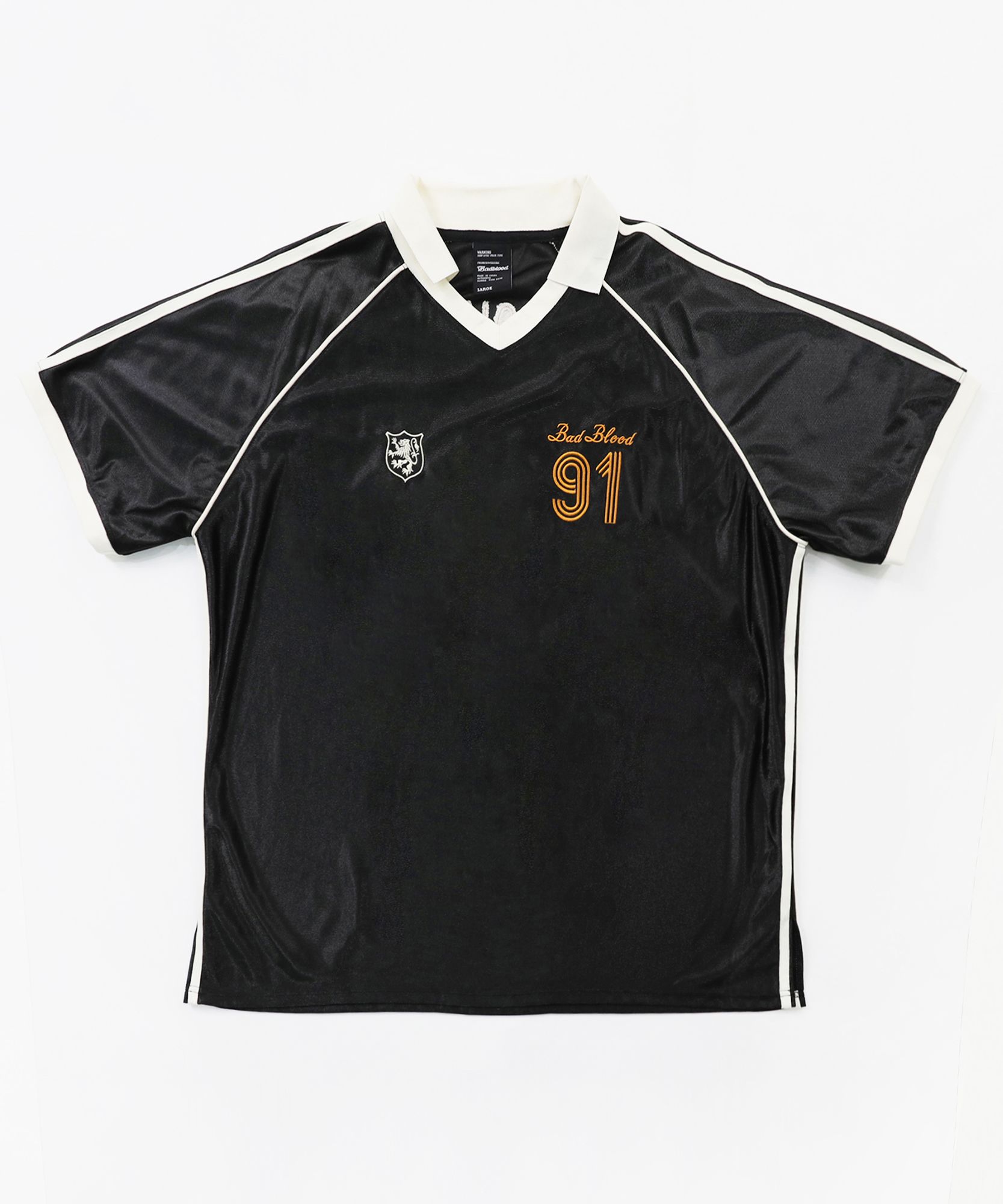 高級品市場 91 BADBLOOD | MUSINSA Soccer Black - Shirt ウェア