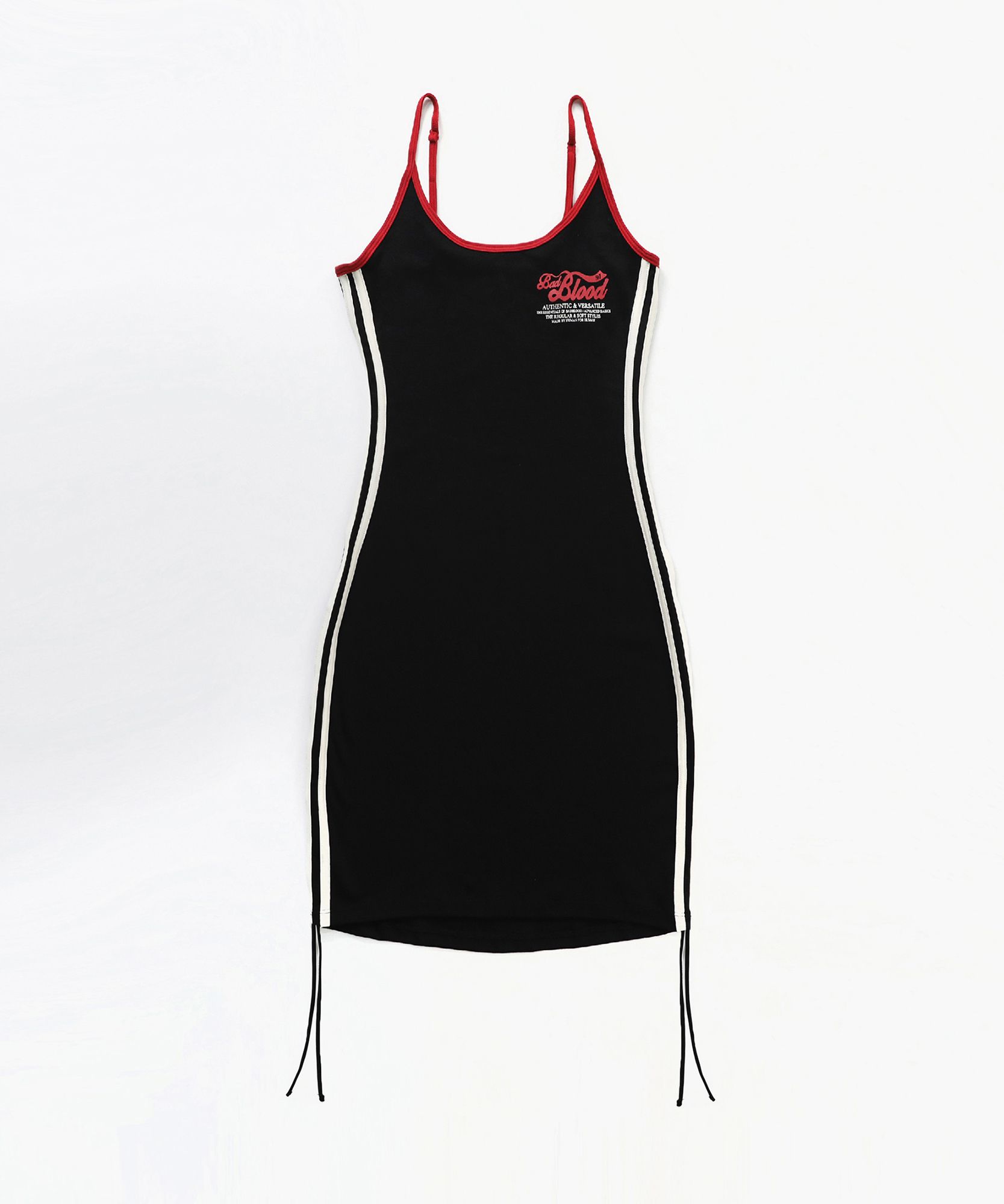 [BADBLOOD]Vintage Logo Spaghetti String ミニドレス★韓国★ MUSINSA | BADBLOOD Vintage Logo Spaghetti String Mini Dress