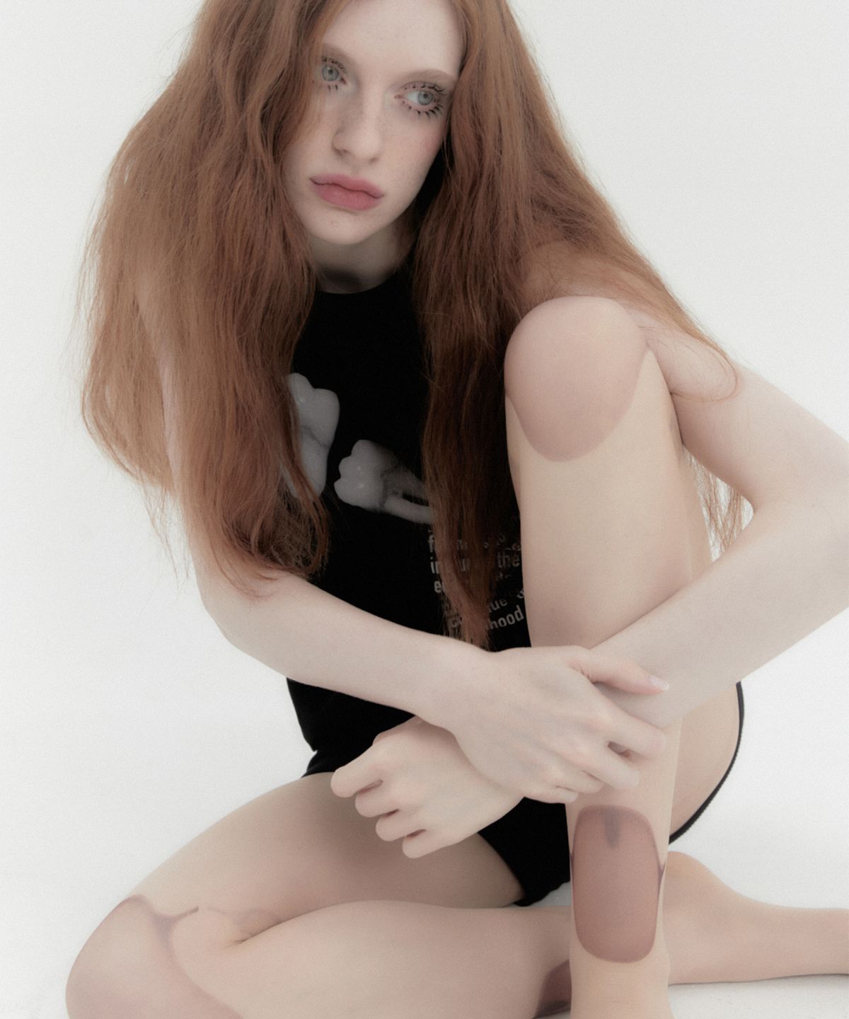 카터(KATER) Teeth Sleeveless Tee - BLACK