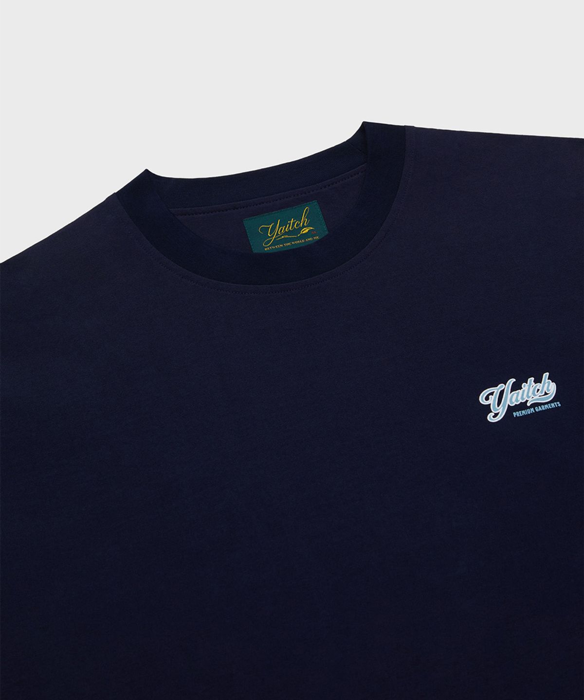 야이치(YAITCH) Classic Logo Tee - Navy Blazer