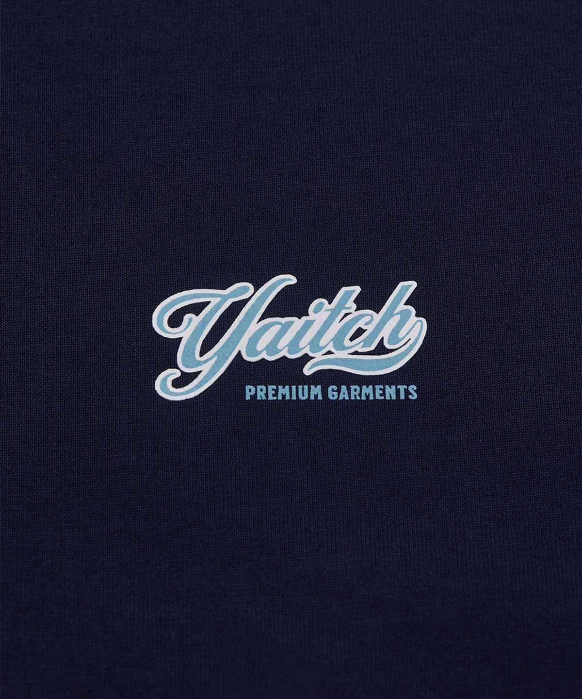 야이치(YAITCH) Classic Logo Tee - Navy Blazer