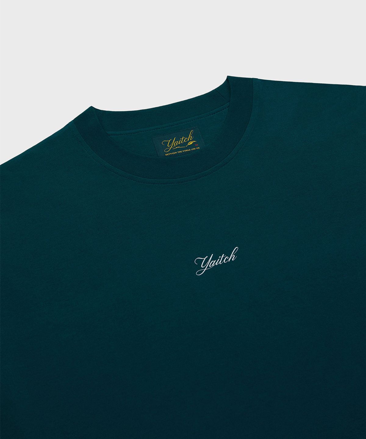 야이치(YAITCH) Handwritten Logo Tee - Rain Forest