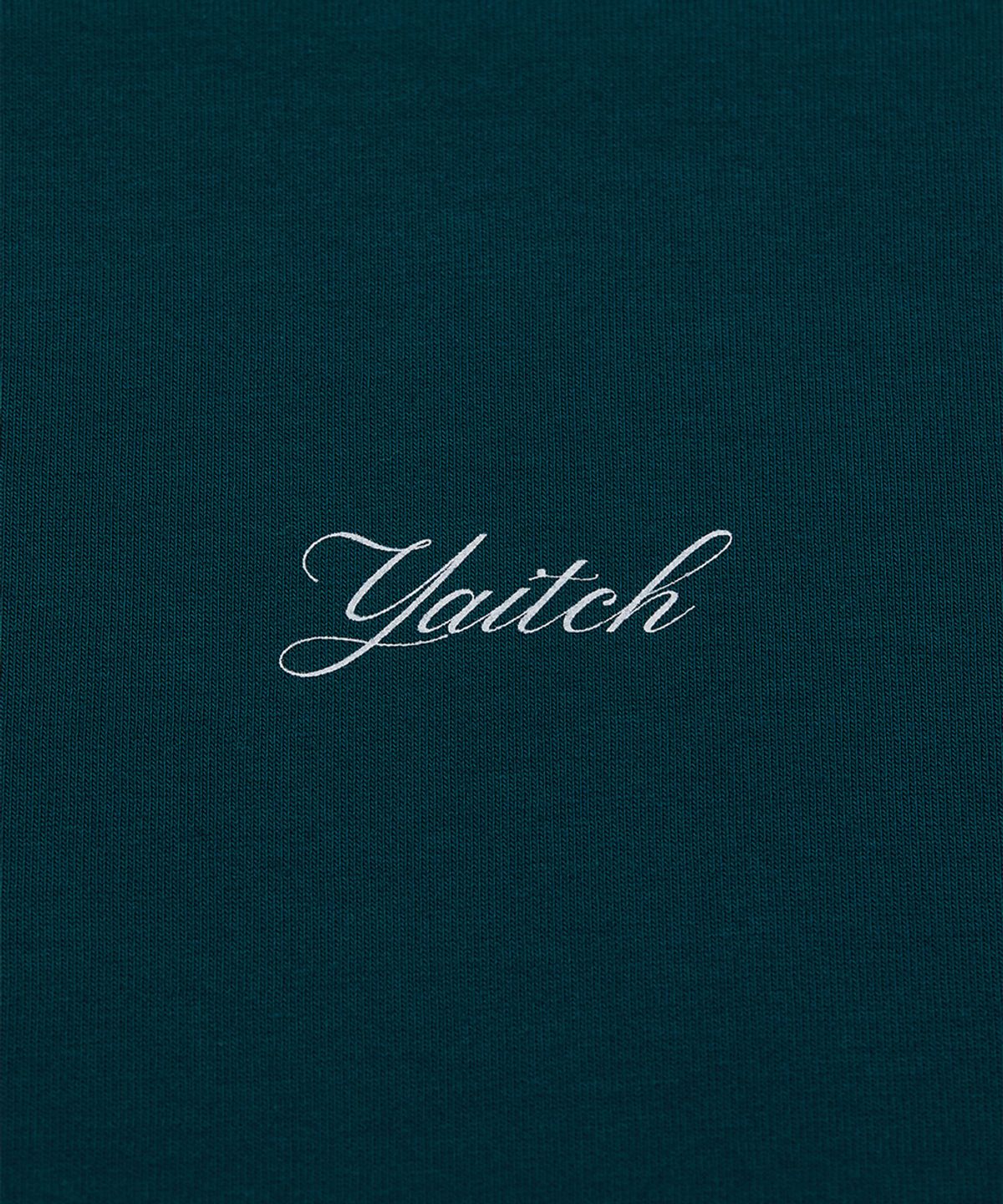 야이치(YAITCH) Handwritten Logo Tee - Rain Forest