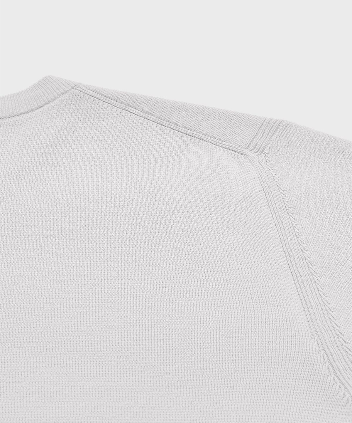 야이치(YAITCH) Essential Crewneck Knit - White