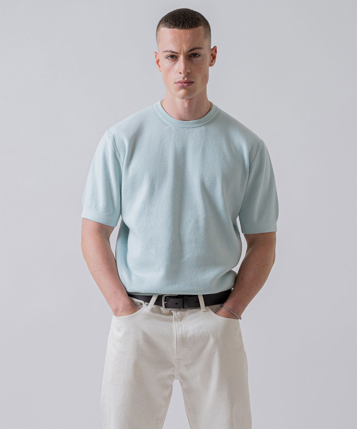 야이치(YAITCH) Essential Crewneck Knit - Mint Green