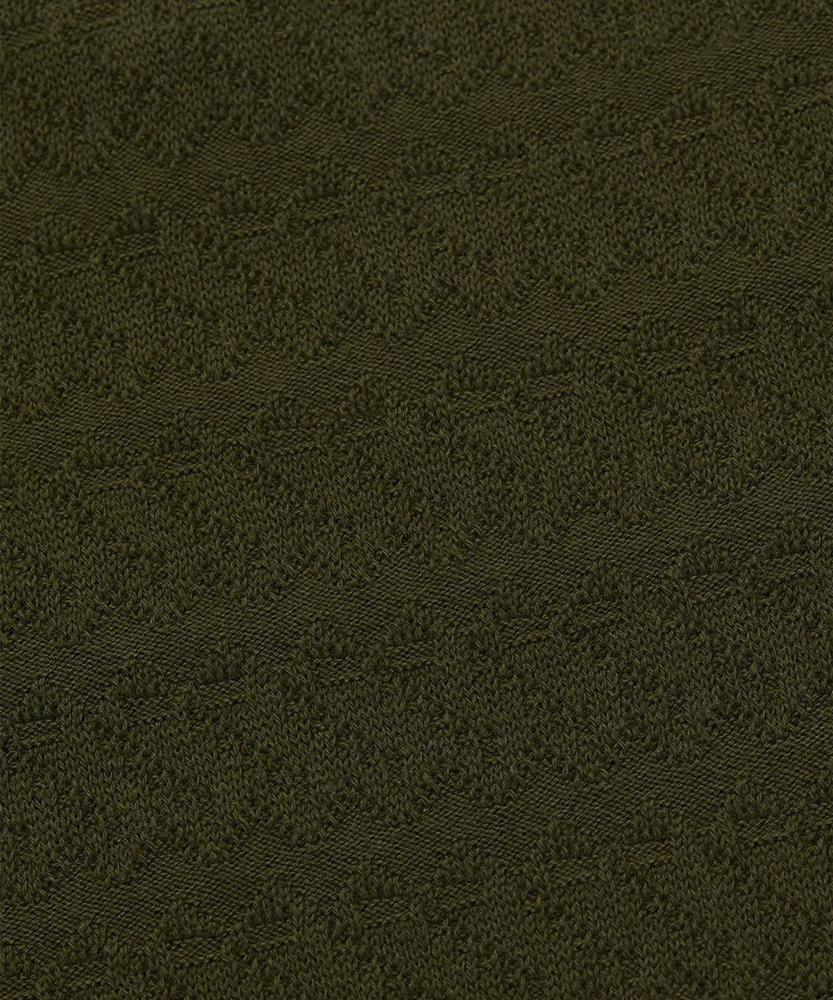 야이치(YAITCH) Jacquard Knit Polo - Chive