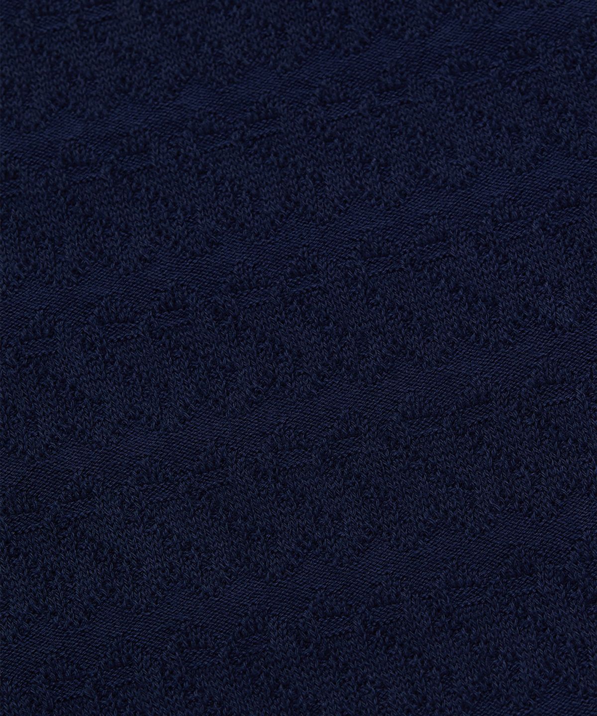 야이치(YAITCH) Jacquard Knit Polo - Navy Blazer