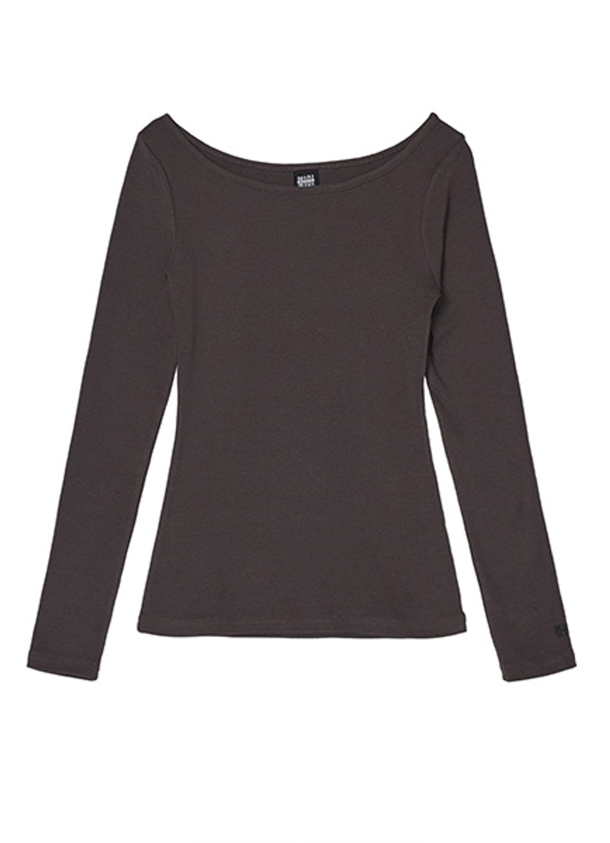 엠티오티(MTOT) Boat neck T-shirt (Charcoal)