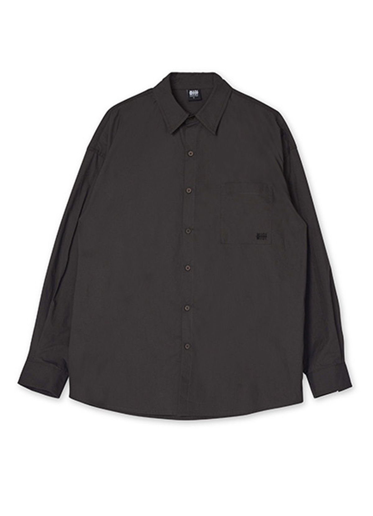 엠티오티(MTOT) Incision line shirt (Charcoal)