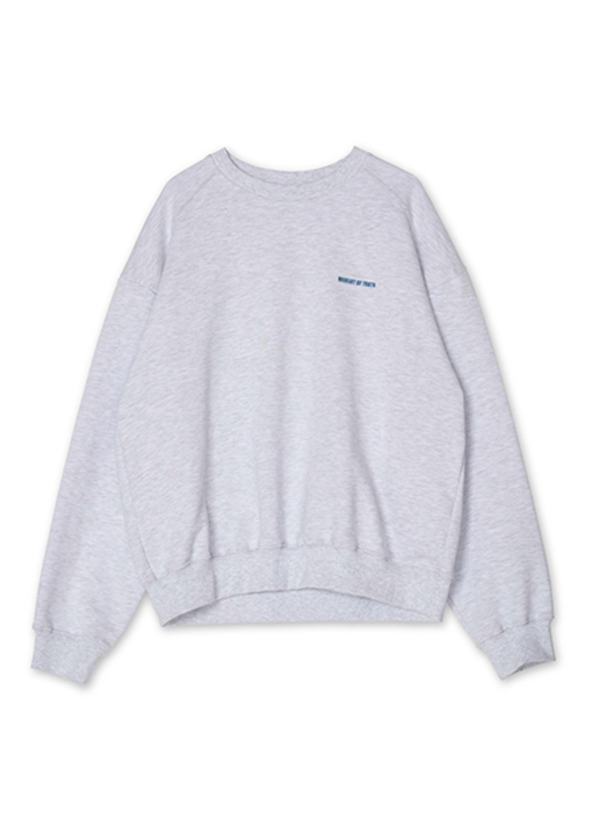 엠티오티(MTOT) Logo Essential sweatshirt (M.Grey)