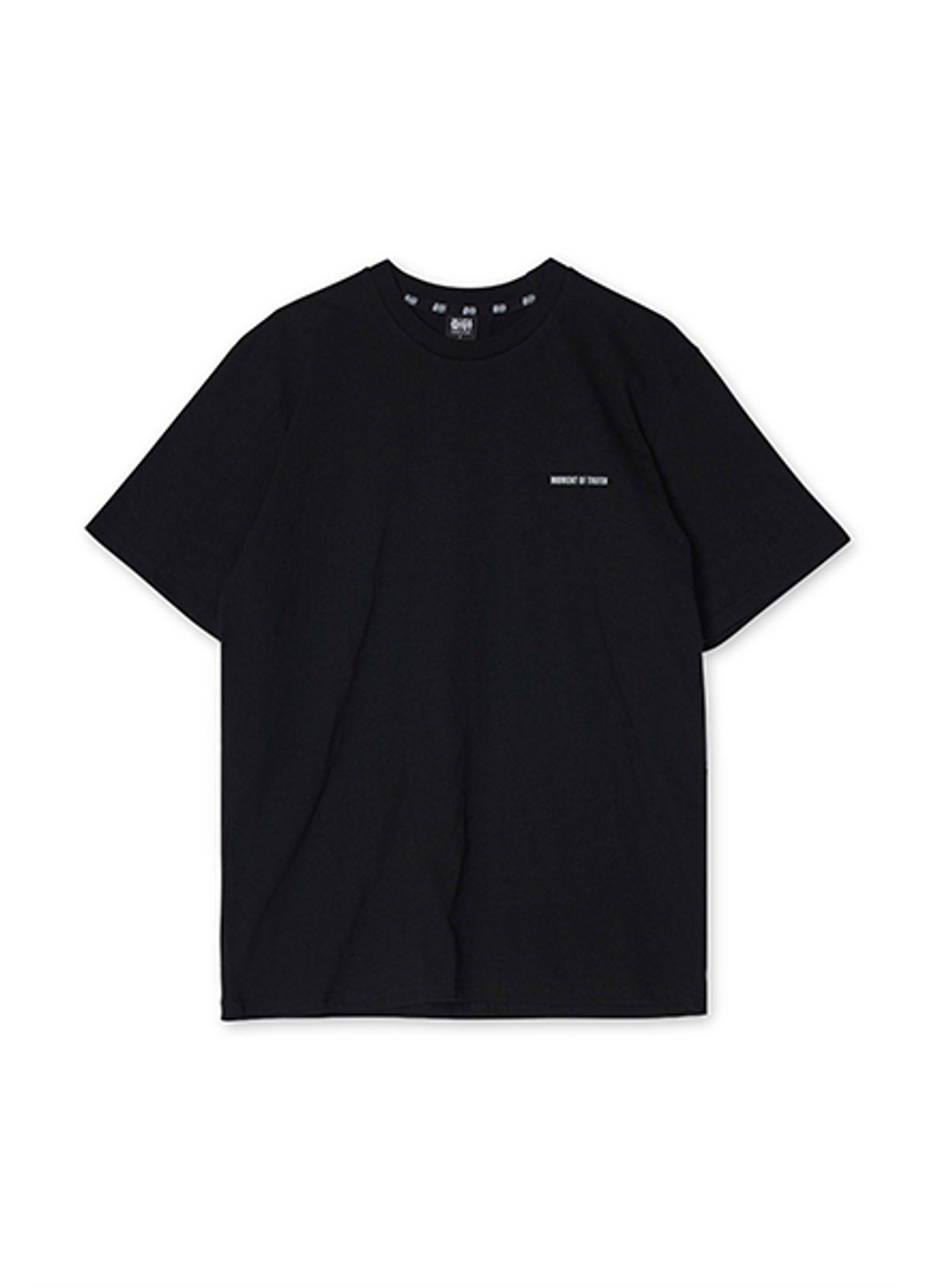 엠티오티(MTOT) Printed Short Sleeve T-shirt(Black)