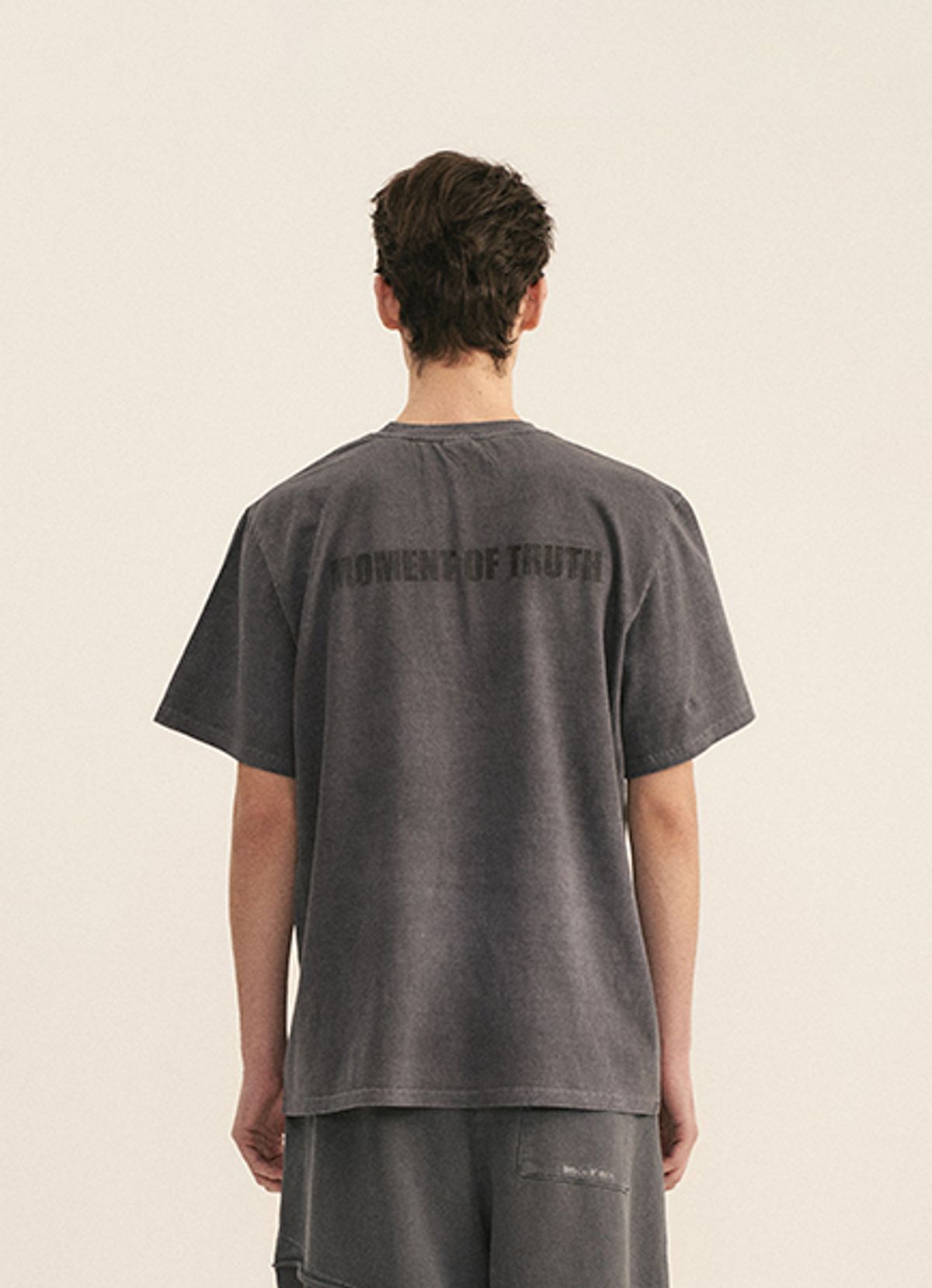 엠티오티(MTOT) Essential Logo Short Sleeve T-shirt(D.blue)