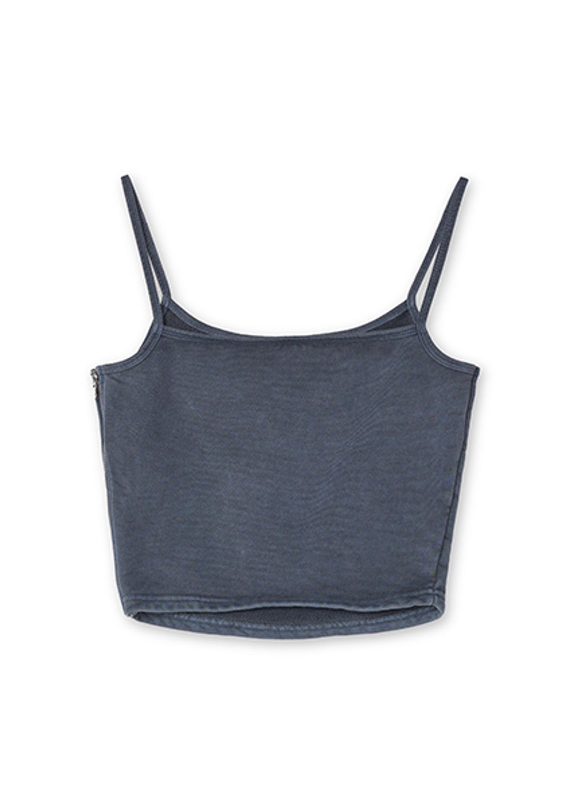 엠티오티(MTOT) Pigment Zipper Sleeveless (D.blue)