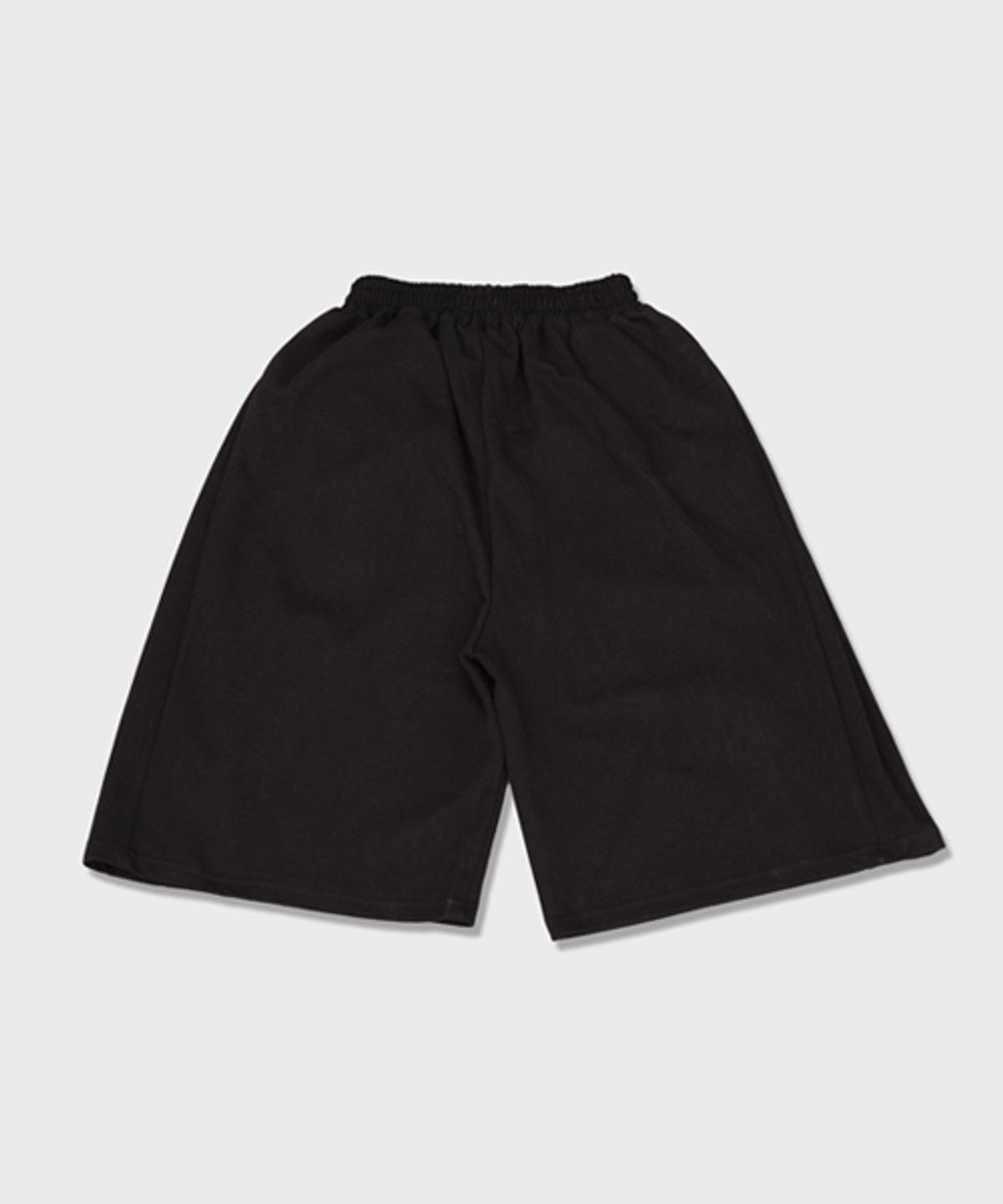 리스펙트(RESPECT) side panel bermuda sweat shorts (black)