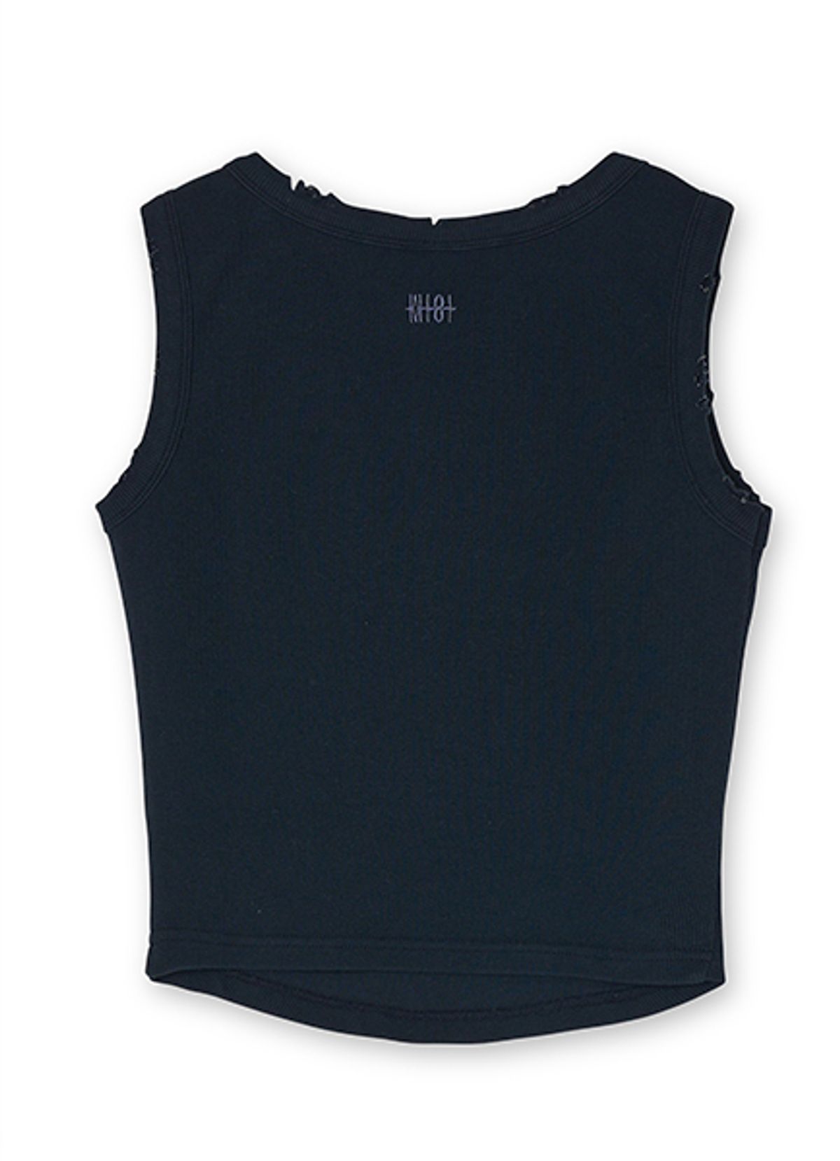 엠티오티(MTOT) Vintage Cropeed sleeveless (Navy)
