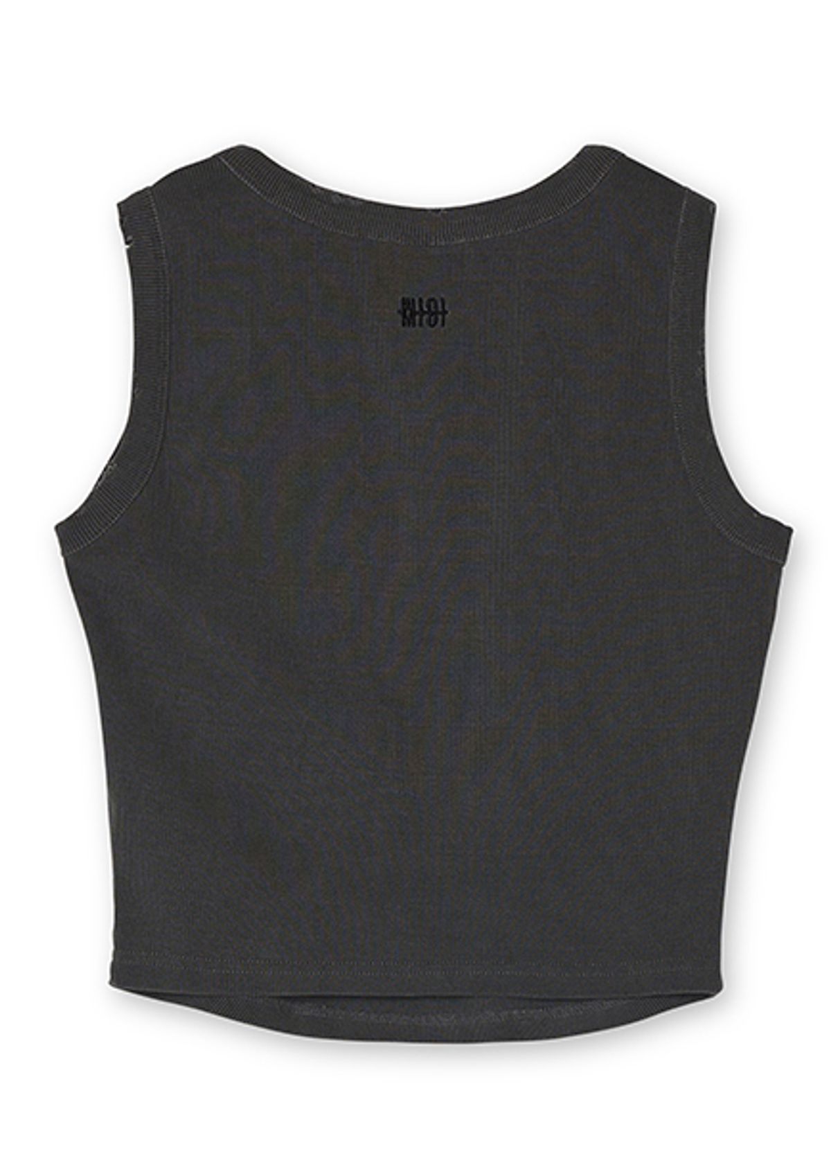 엠티오티(MTOT) Vintage Cropeed sleeveless (Charcoal)