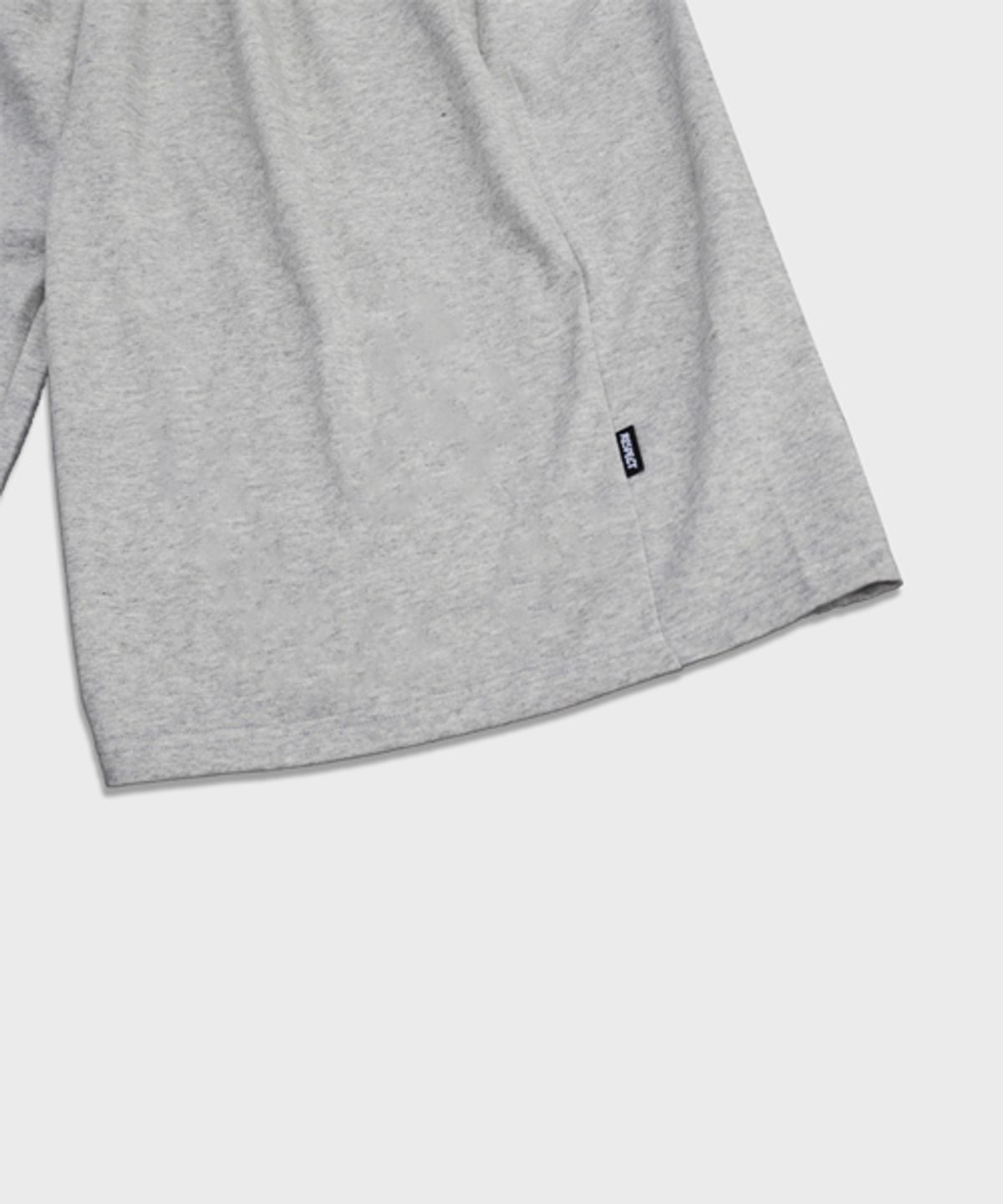 리스펙트(RESPECT) side panel bermuda sweat shorts (grey)