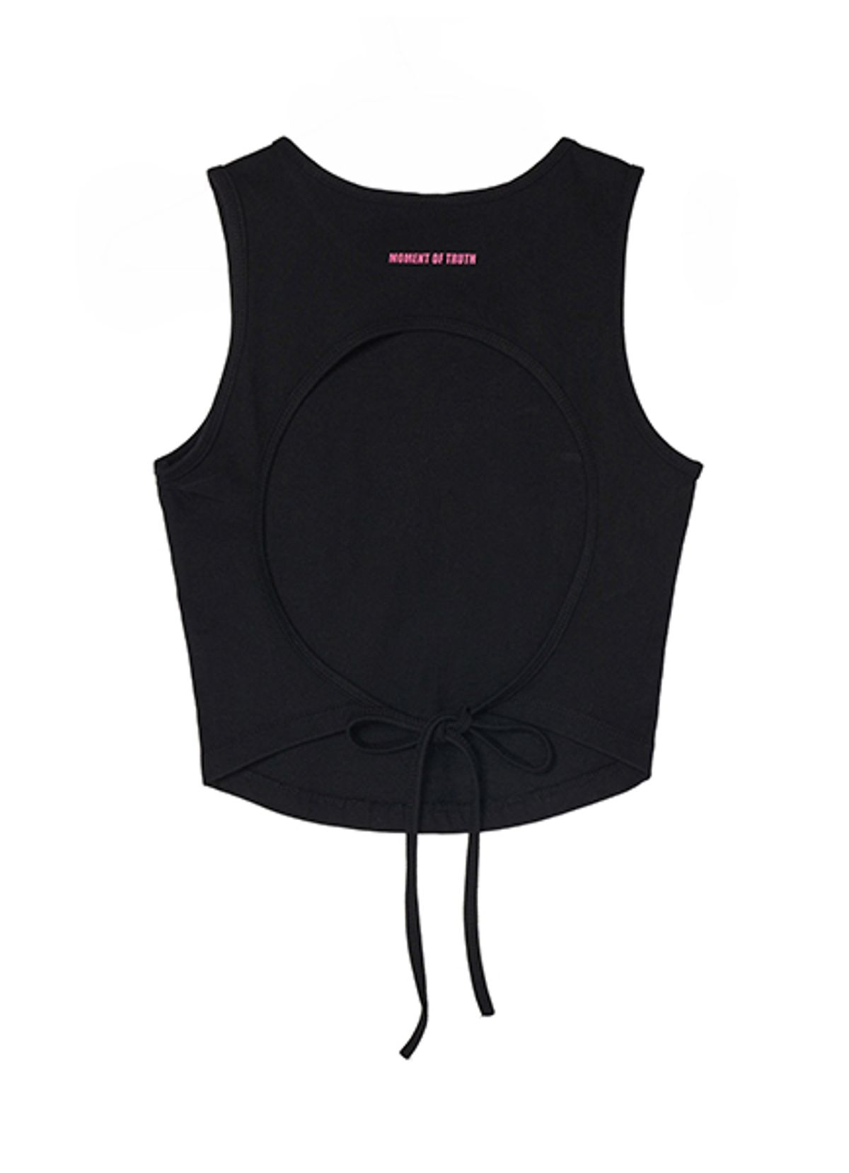 엠티오티(MTOT) Oepn-Back Sleeveless (Black)