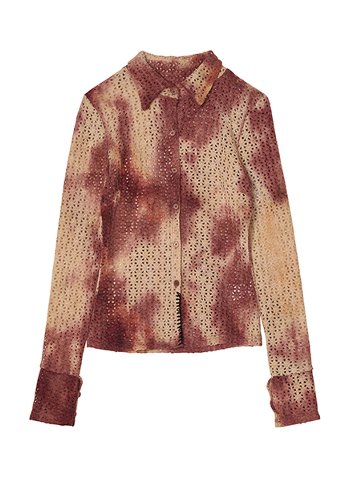 엠티오티(MTOT) Tie-dye shirts (Red)