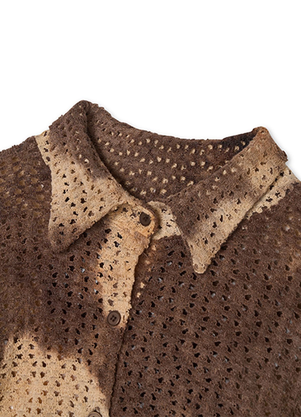 엠티오티(MTOT) Tie-dye shirts (Brown)