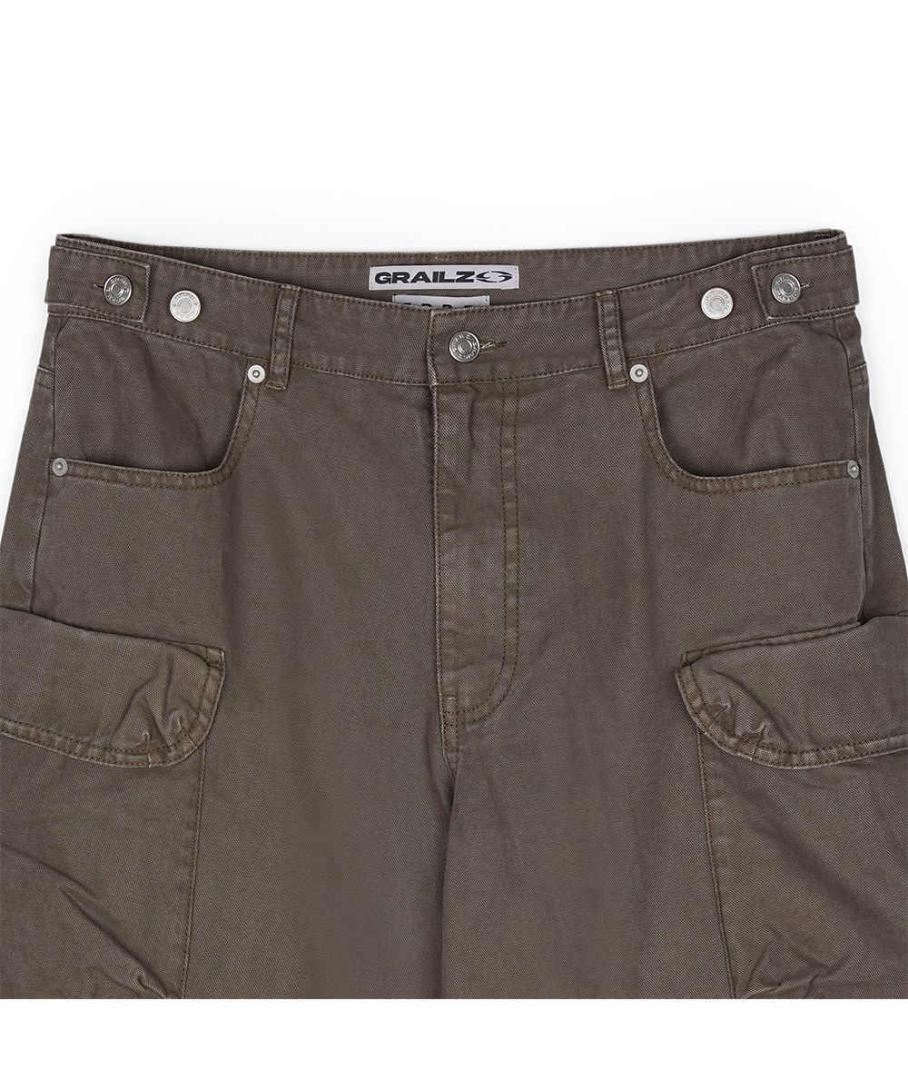 【GRAILZ】ERBE MULTI CARGO PANTS [BROWN] MUSINSA | GRAILZ ERBE MULTI CARGO PANTS [BROWN]
