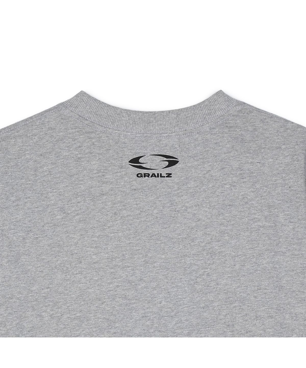 그레일즈(GRAILZ) PREMIUM OVERSIZED T-SHIRTS [MELANGE GREY]