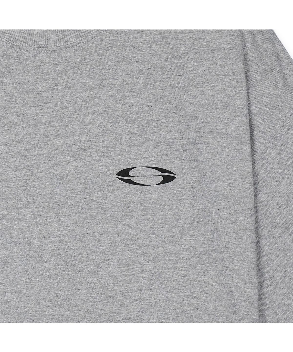 그레일즈(GRAILZ) PREMIUM OVERSIZED T-SHIRTS [MELANGE GREY]