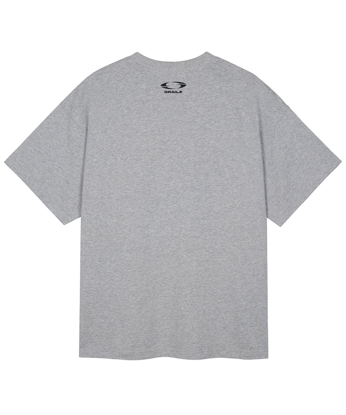 그레일즈(GRAILZ) PREMIUM OVERSIZED T-SHIRTS [MELANGE GREY]