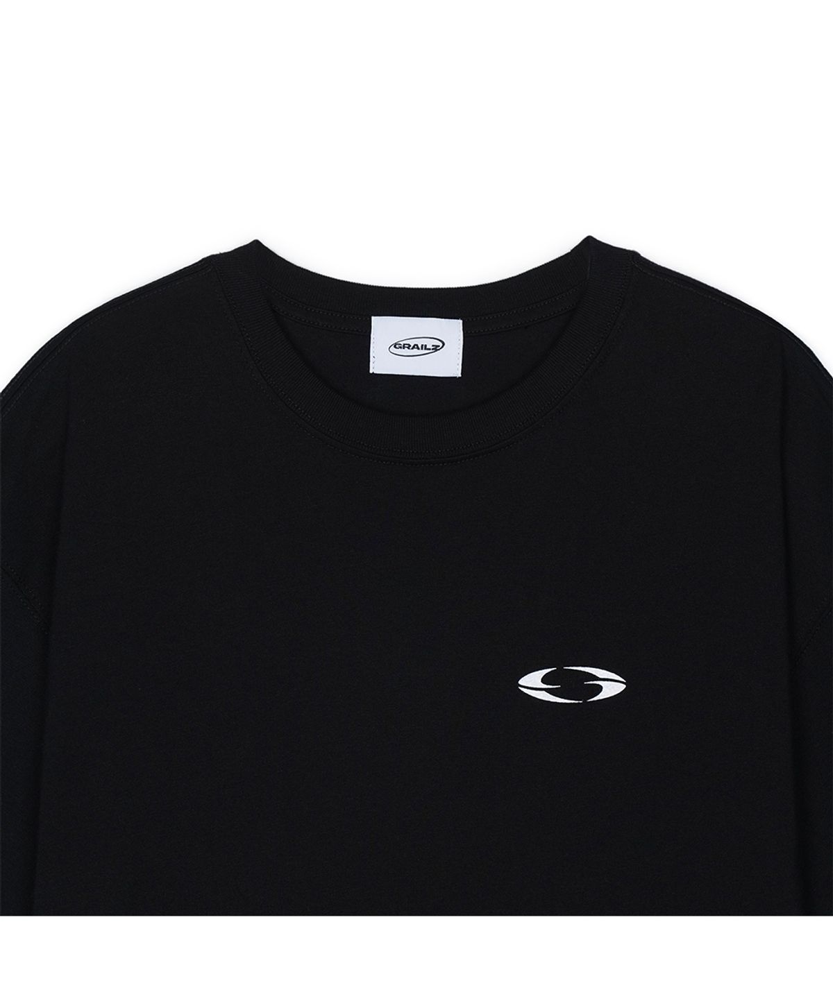 그레일즈(GRAILZ) PREMIUM OVERSIZED T-SHIRTS [BLACK]