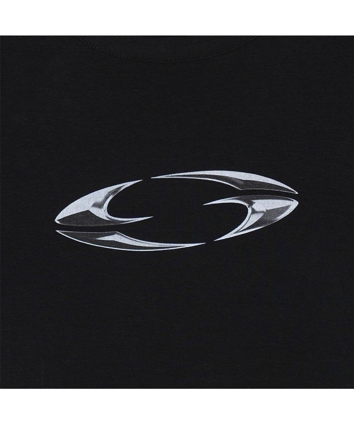 그레일즈(GRAILZ) 3D OVAL LOGO T-SHIRTS [BLACK]
