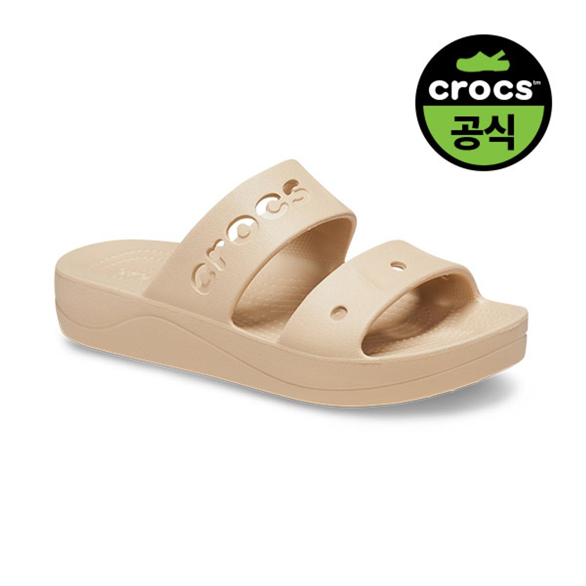 크록스(CROCS) 여성 바야 플랫폼 샌들 CHAI (24SWSD208188)