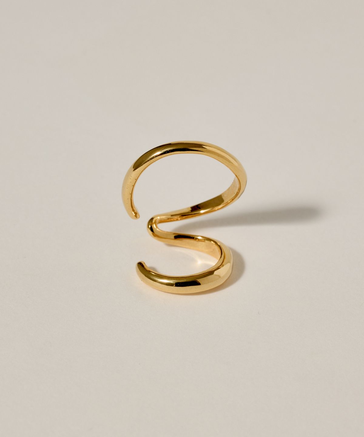 노비스도쿄(NOVICE TOKYO) 더블 레이어드 이어커프 Double Layered Ear Cuff