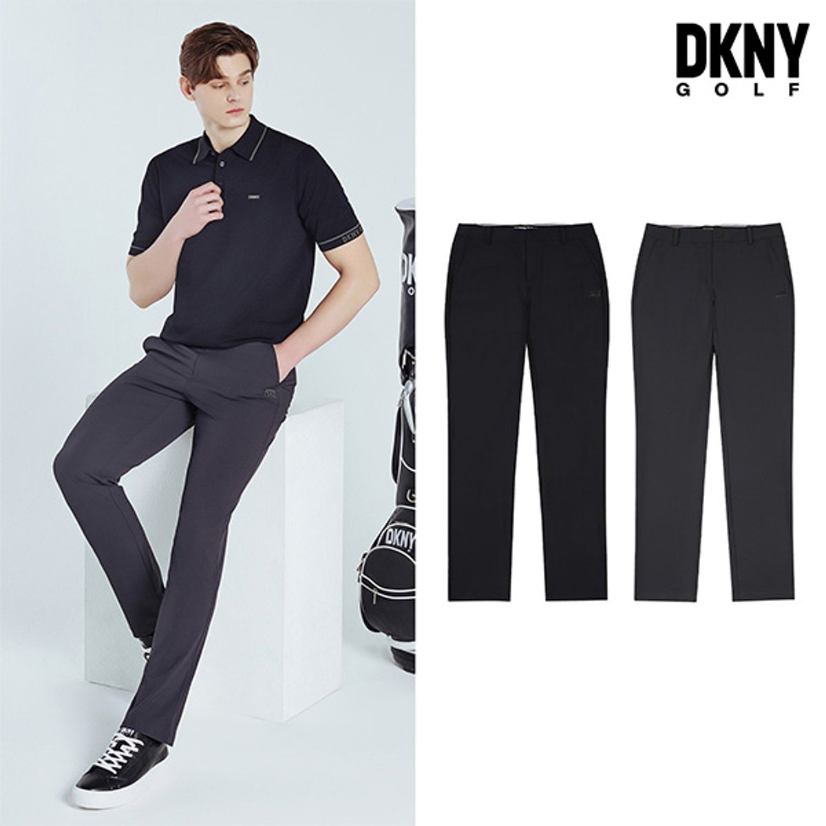 디케이엔와이(DKNY GOLF) [2PACK] 맨즈 트리코트 여름팬츠