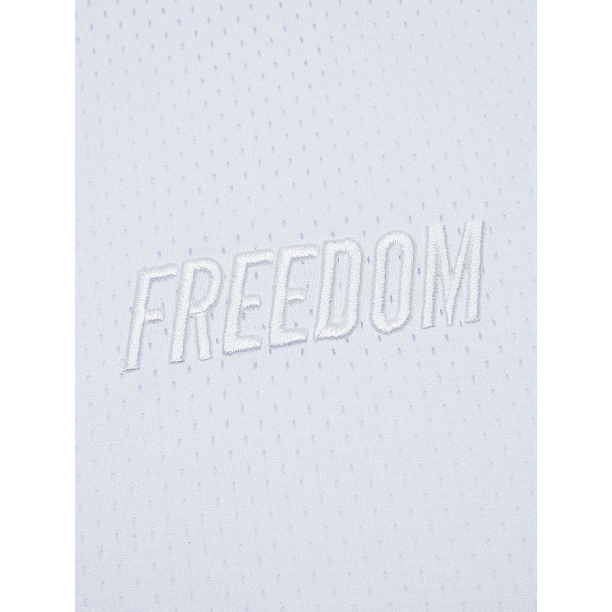 프리덤(FREEDOM) 로고 메쉬 오버핏 티셔츠_2color
