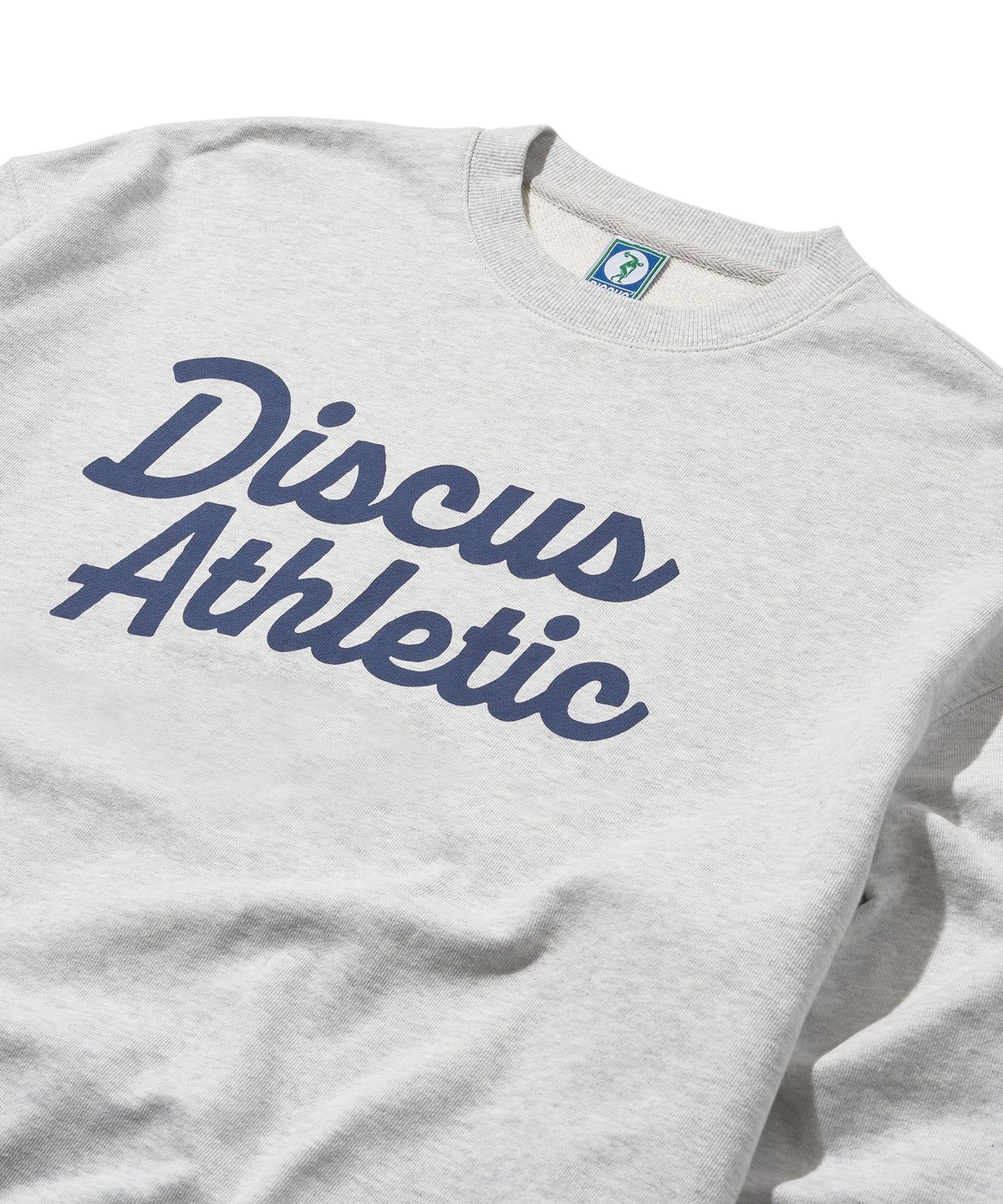 디스커스 애슬레틱(DISCUS ATHLETIC) [4COLORS] 오버 핏 로고 스웨트 셔츠