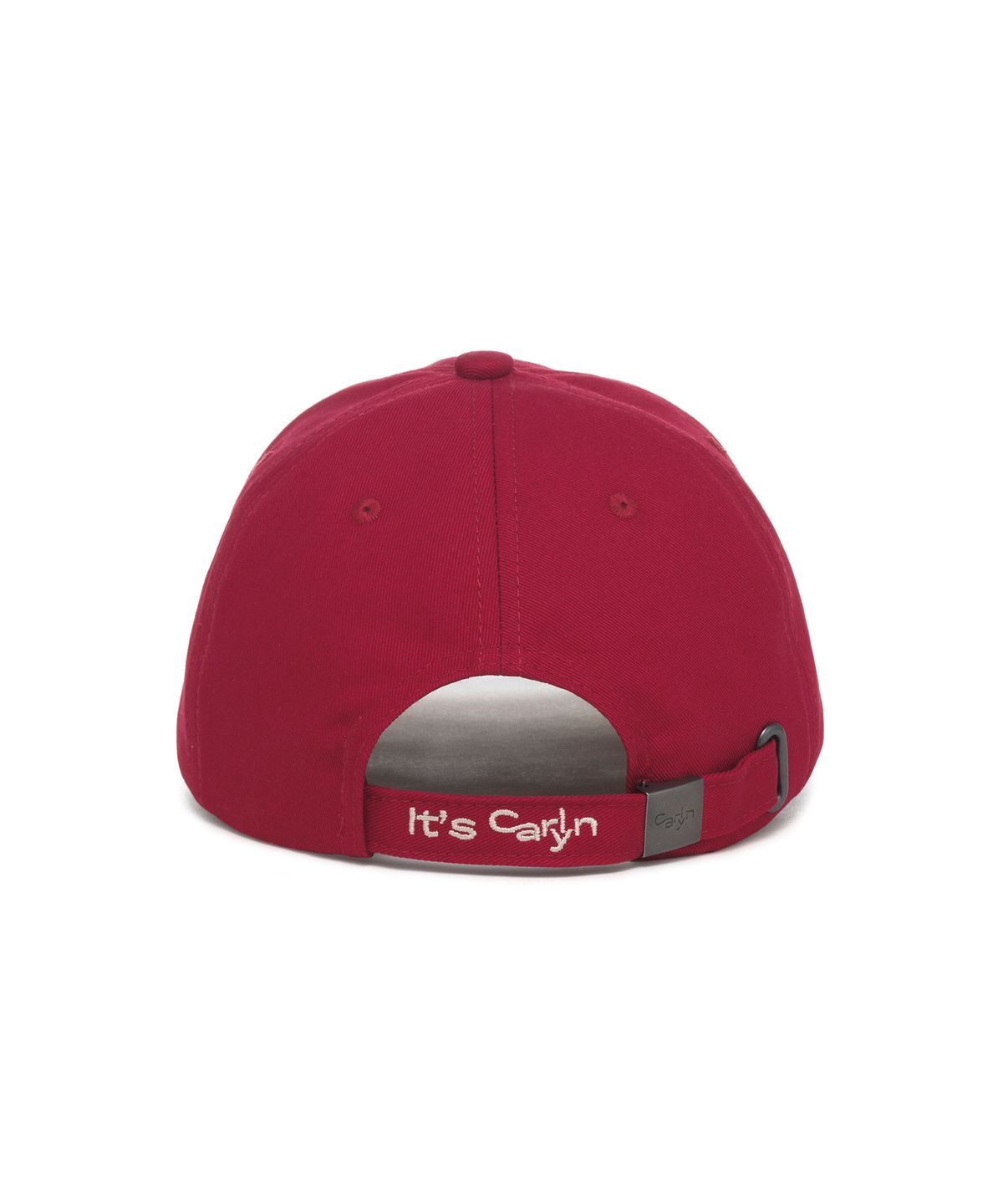 칼린(CARLYN) 볼륨 로고 캡 J74102010 RED