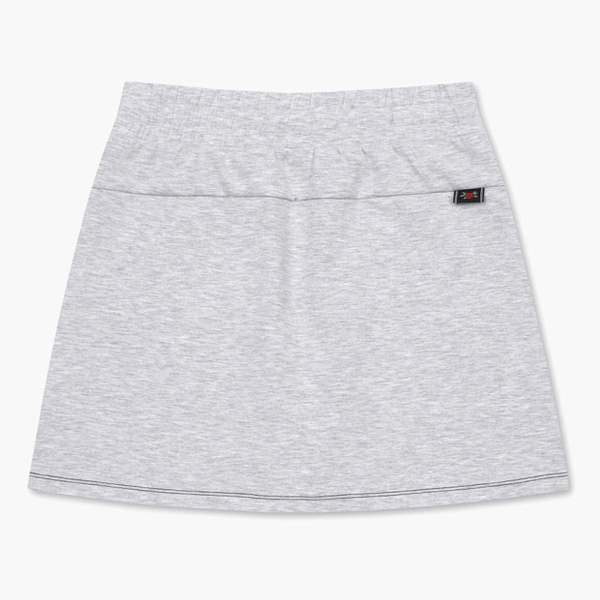 르꼬끄(LECOQ) 여성 더블텐션 미니 스커트 그레이(QP322OSK72)