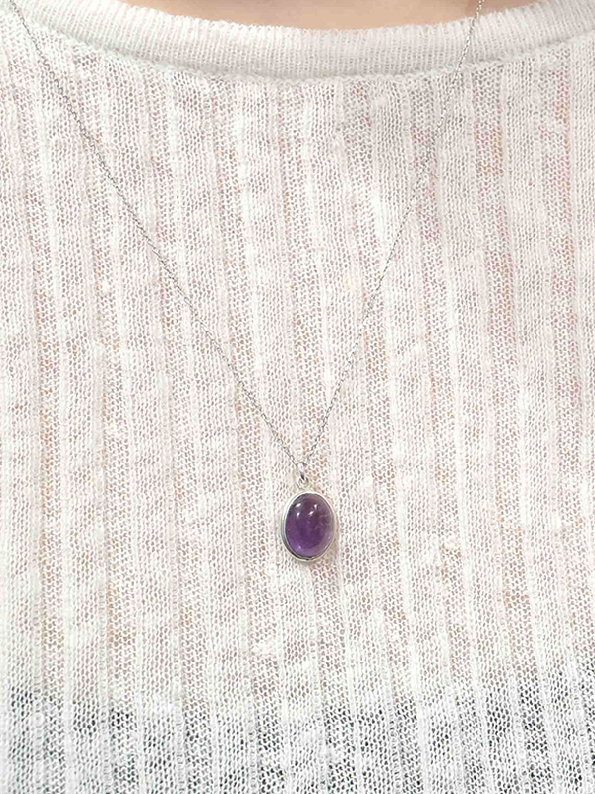 하랑(HARANG) HR 11N_Amethyst Necklace
