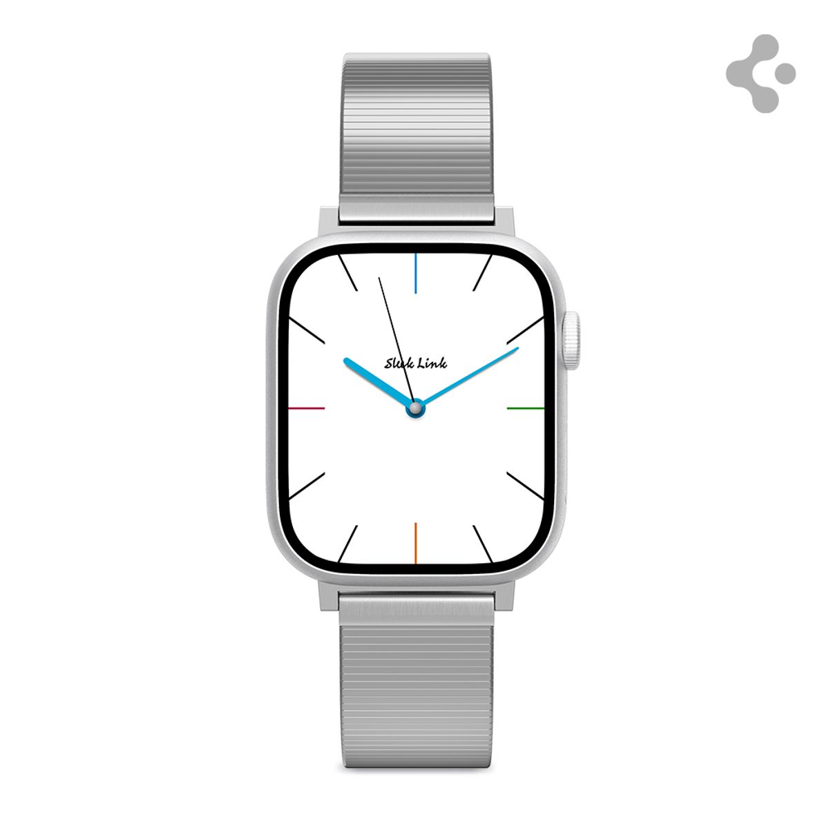 슈피겐(SPIGEN) 애플워치 메탈 스트랩 11 10 9 8 7 SE3 SE2 6 5 4 SE 울트라 3 2 1 슬림 슬릭링크