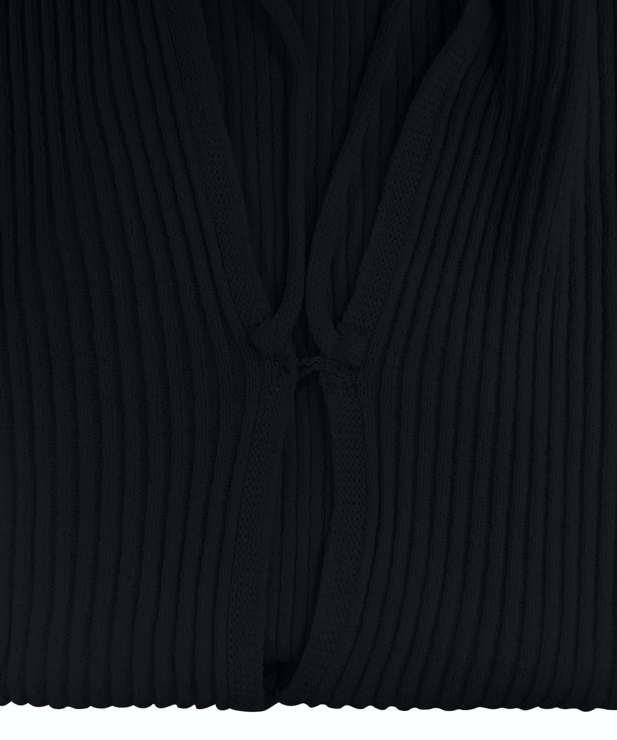 트리밍버드(TREEMINGBIRD) 2-way Strap Sleeveless Knit [ Black ]