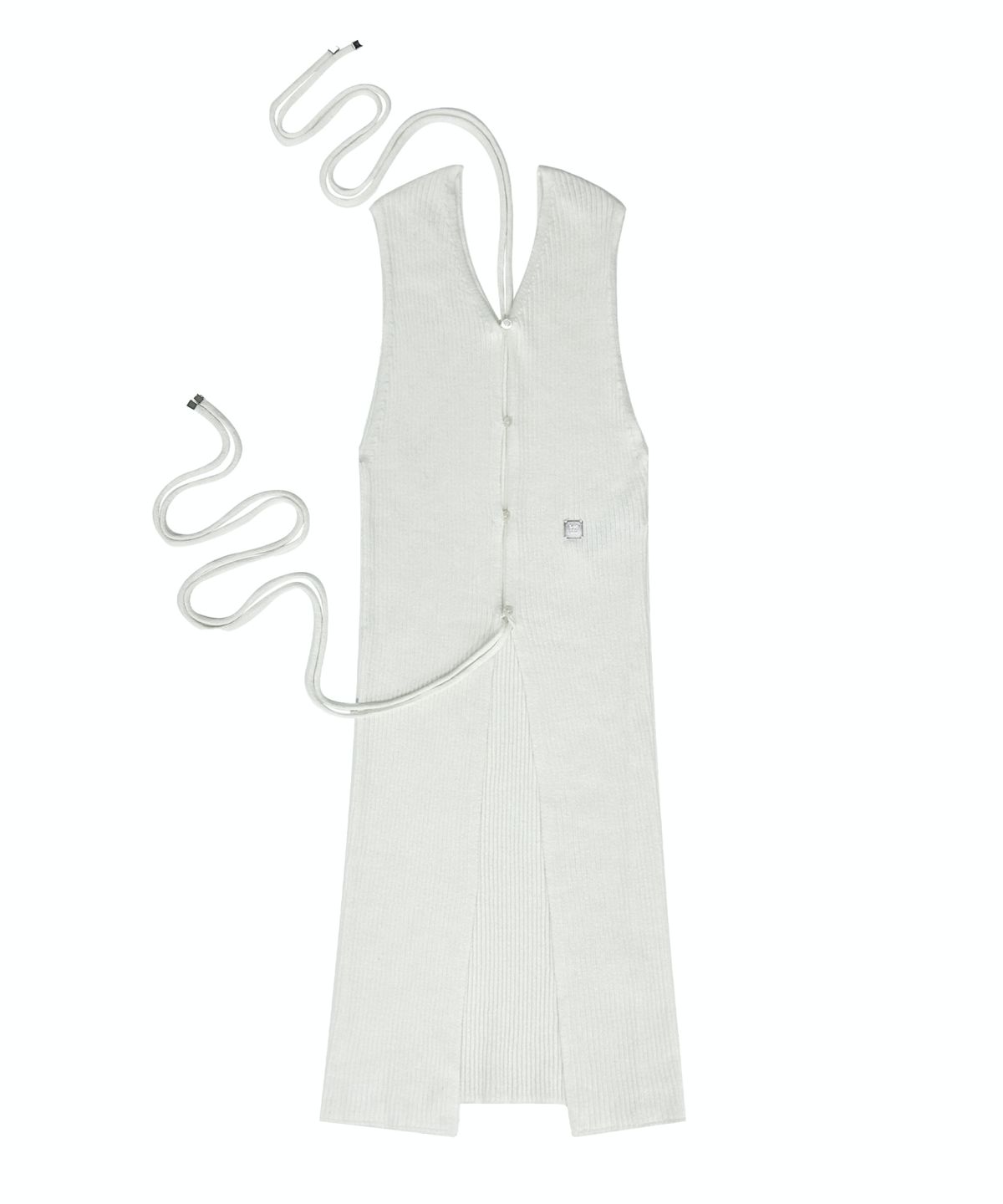 트리밍버드(TREEMINGBIRD) 2-way Strap Sleeveless Knit [ White ]