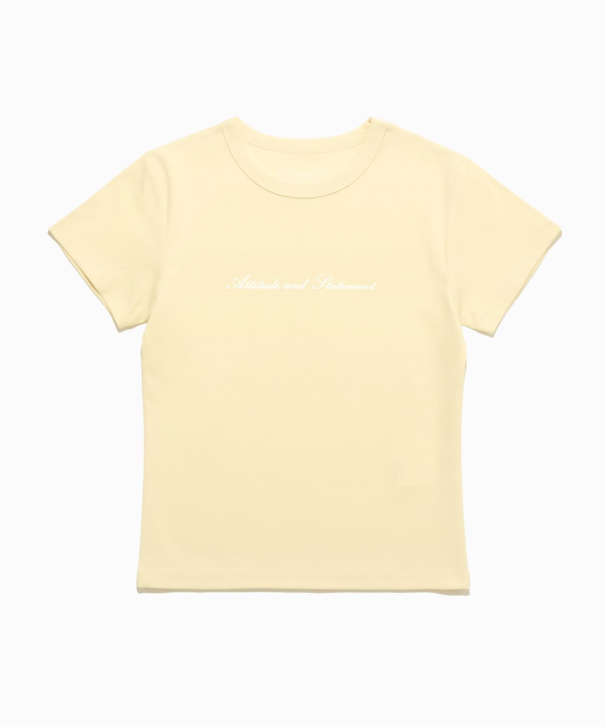 튜드먼트(TTUDEMENT) [2PACK] FITTED HALF T-SHIRT_4Color