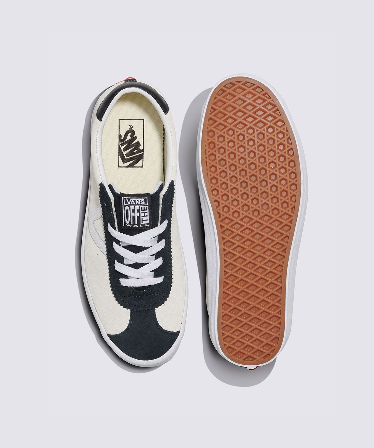 반스(VANS) 스포츠 로우 - (스웨이드) 블랙:화이트 / VN000D09Y281