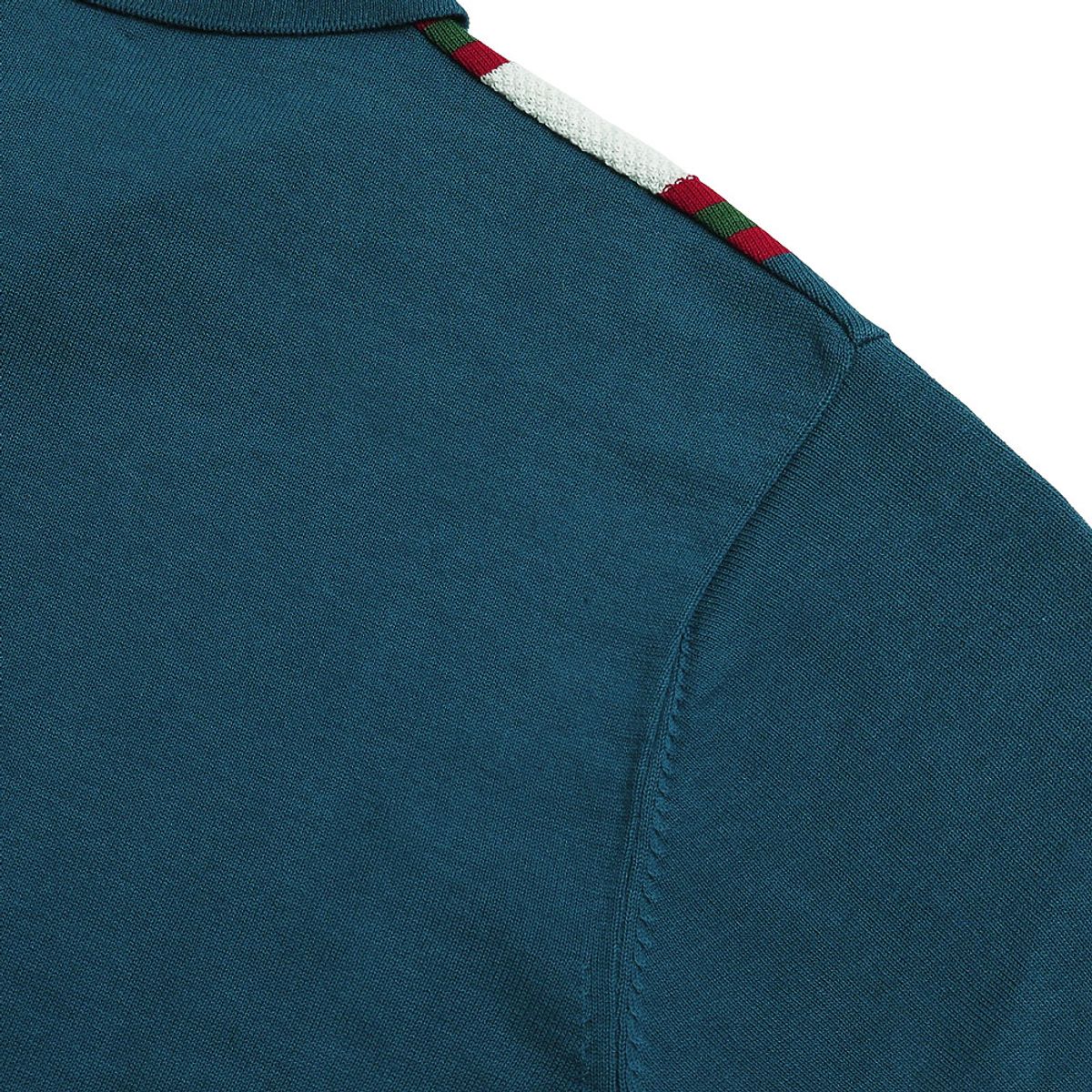 솔티(SORTIE) Summer Blend Open Collar Knit (Blue)