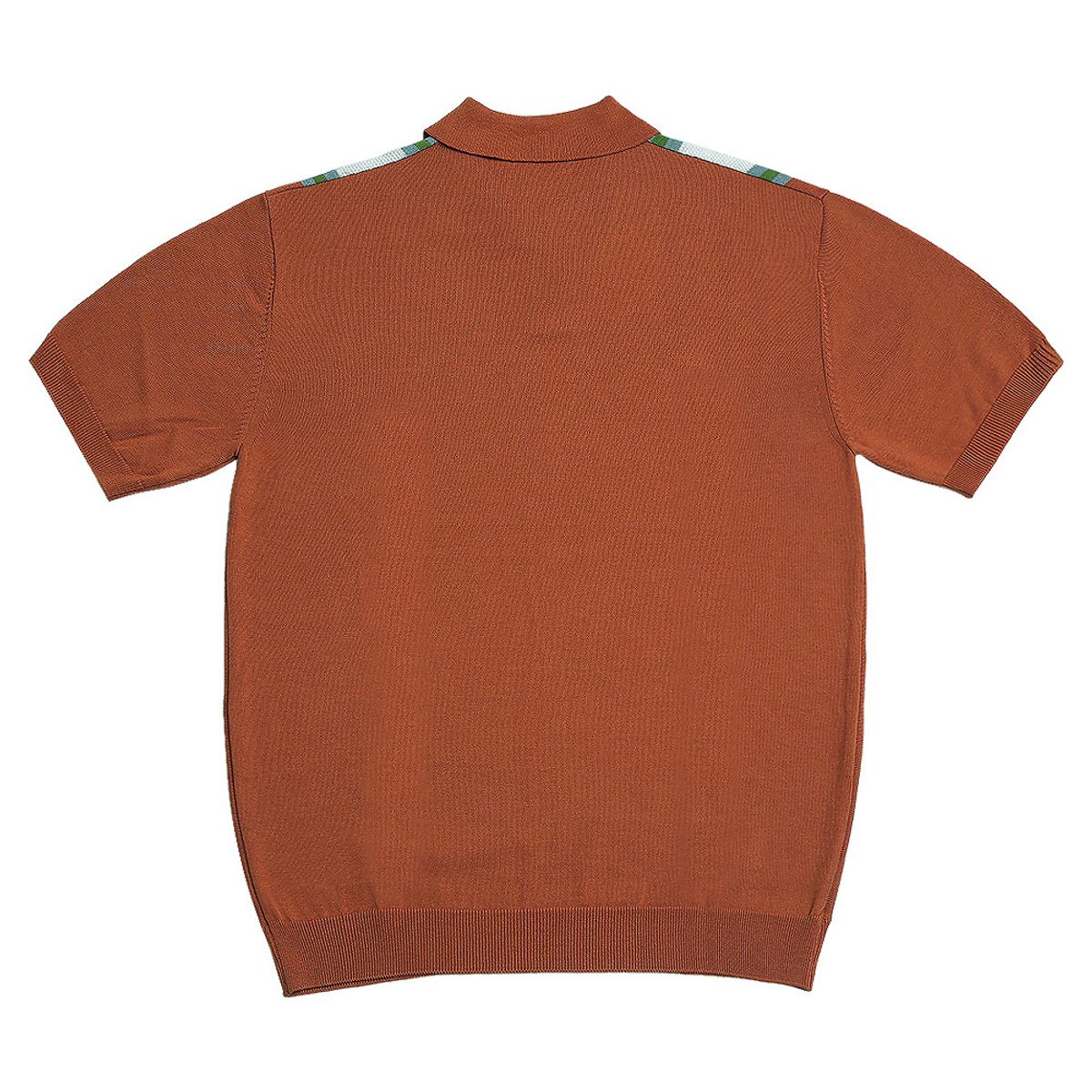 솔티(SORTIE) Summer Blend Open Collar Knit (Orange)