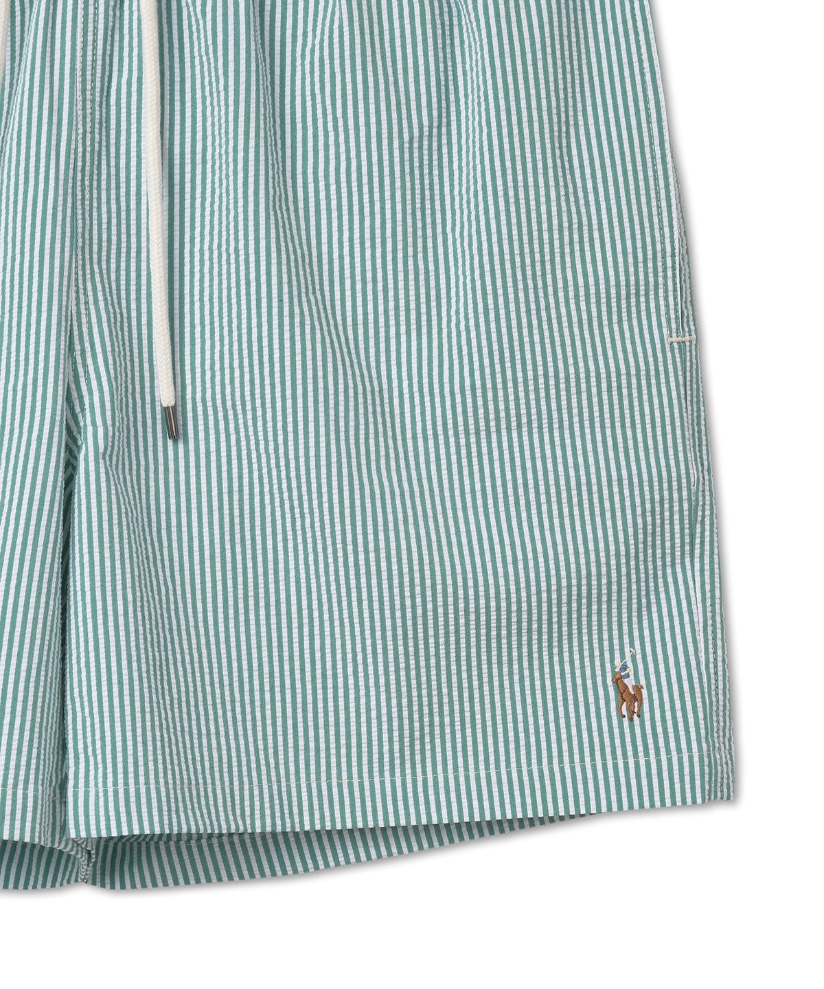 폴로 랄프 로렌(POLO RALPH LAUREN) 14.6cm 트래블러 클래식 스윔 트렁크 - 그린
