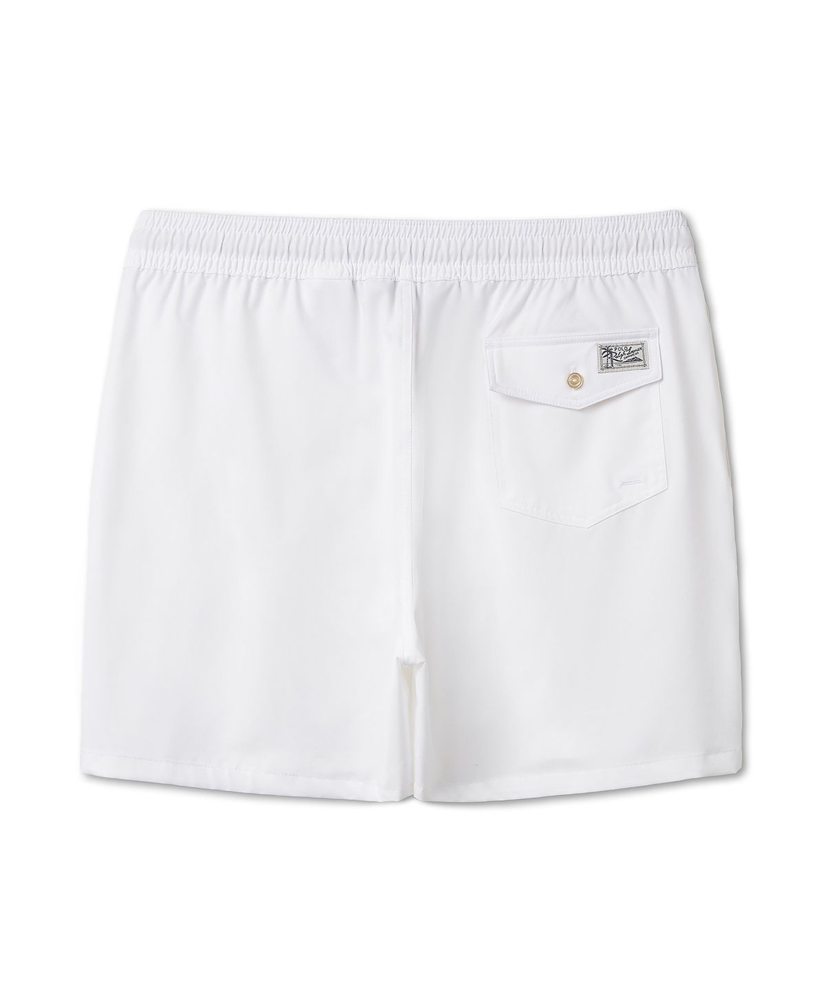 폴로 랄프 로렌(POLO RALPH LAUREN) 14.6cm 트래블러 클래식 스윔 트렁크 - 화이트