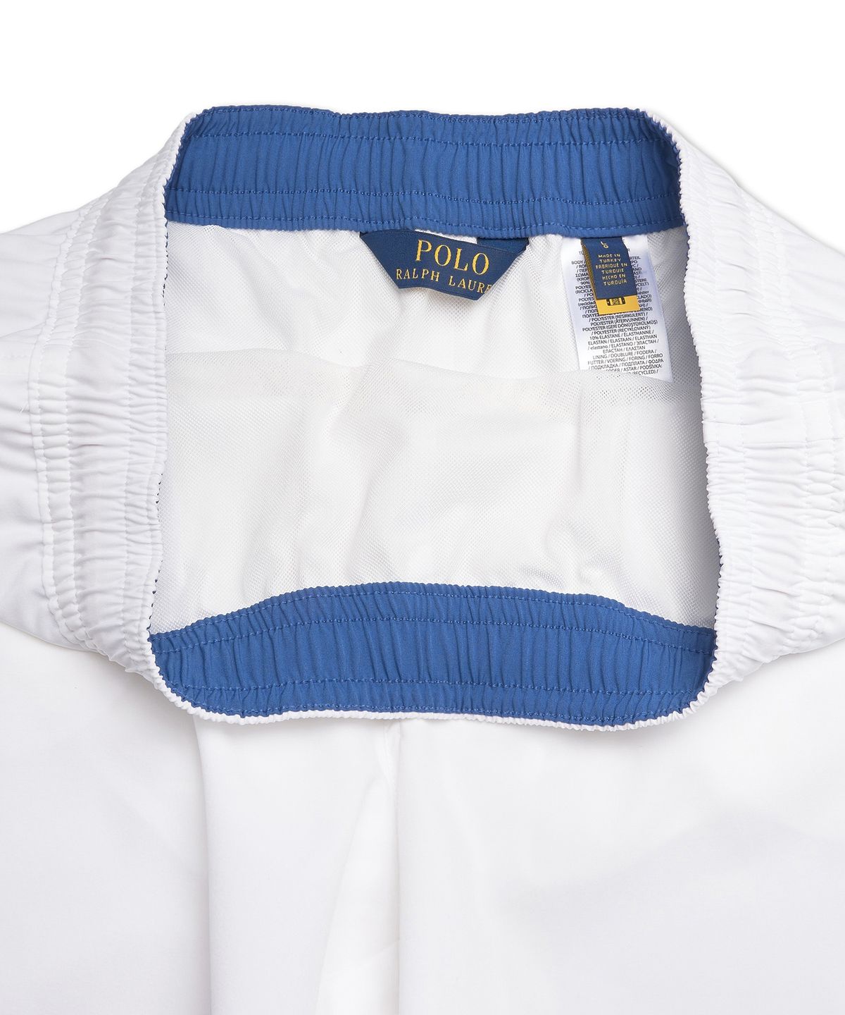 폴로 랄프 로렌(POLO RALPH LAUREN) 14.6cm 트래블러 클래식 스윔 트렁크 - 화이트